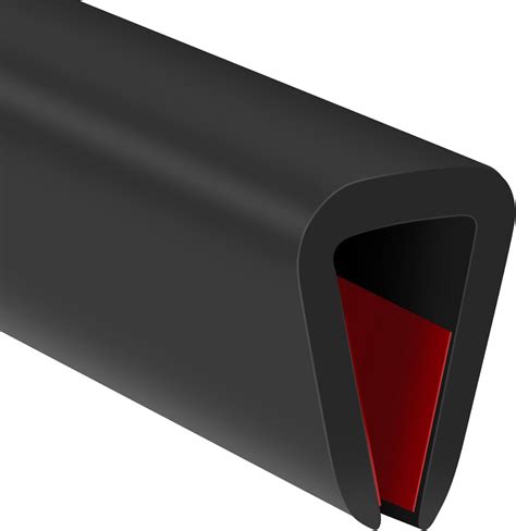 rubber edge trim for sheet metal|rubber edge trim with adhesive.